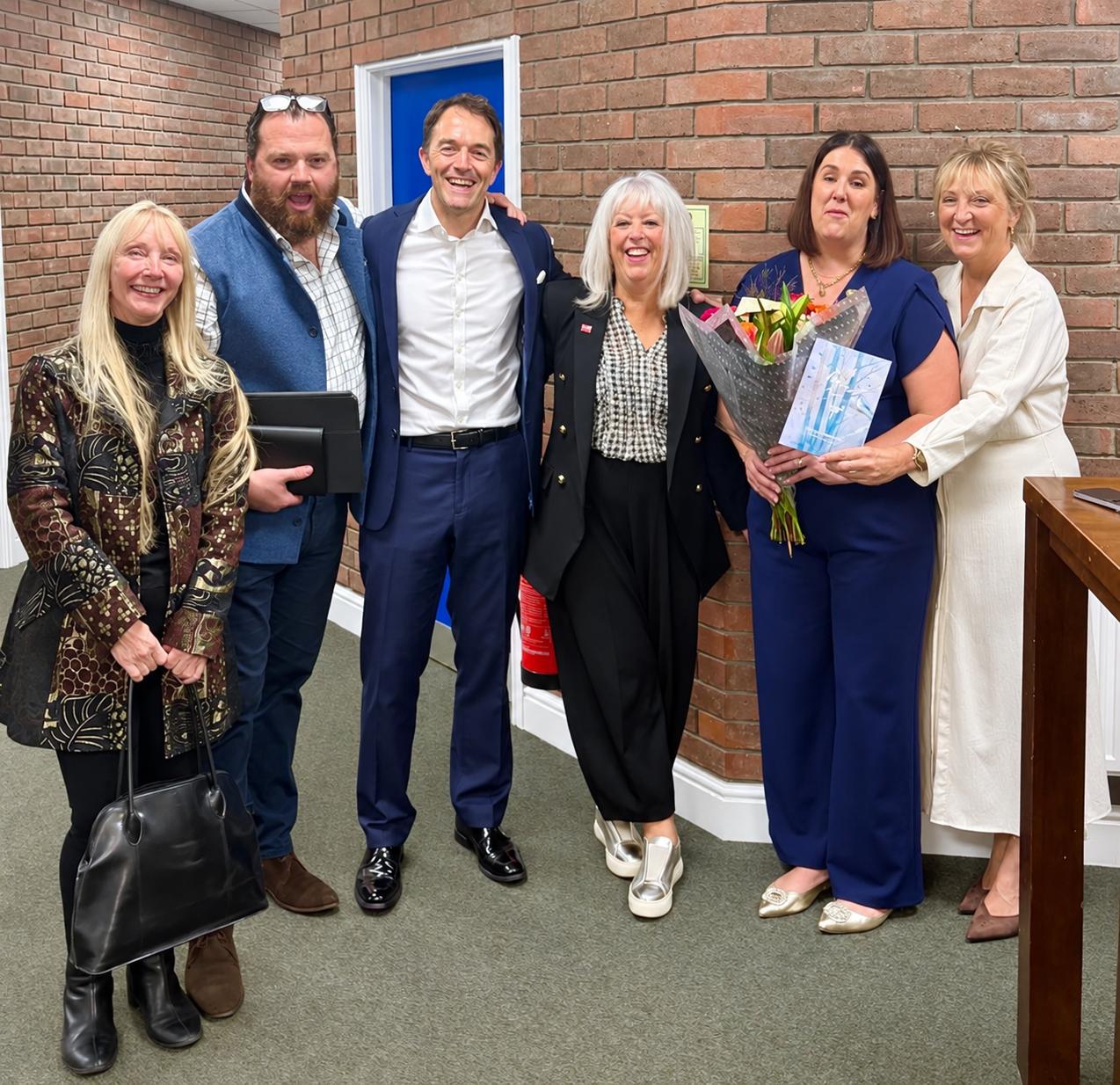 Maidenhead team at the Free Speech Event